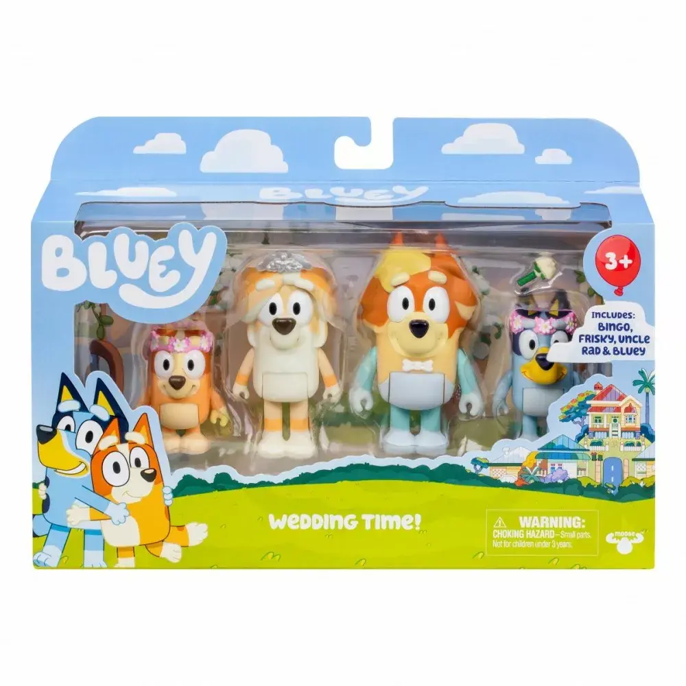 TMTOYS Bluey набор фигурок 4‑шт. BLU17590 Photo 9