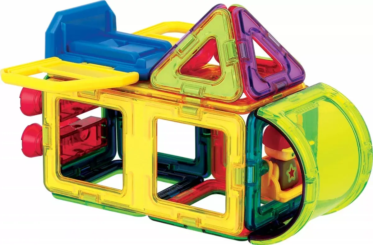 MAGFORMERS City Go Set — 25 магнитных деталей Photo 4