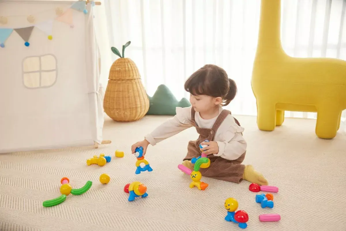 Магнитный конструктор MAGFORMERS Stick-O Bear Photo 4