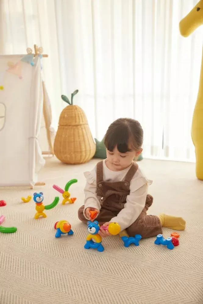 Магнитный конструктор MAGFORMERS Stick-O Bear Photo 5