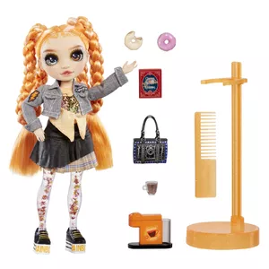 Modes lelle Rainbow High Sparkle & Shine Clementine Orange
