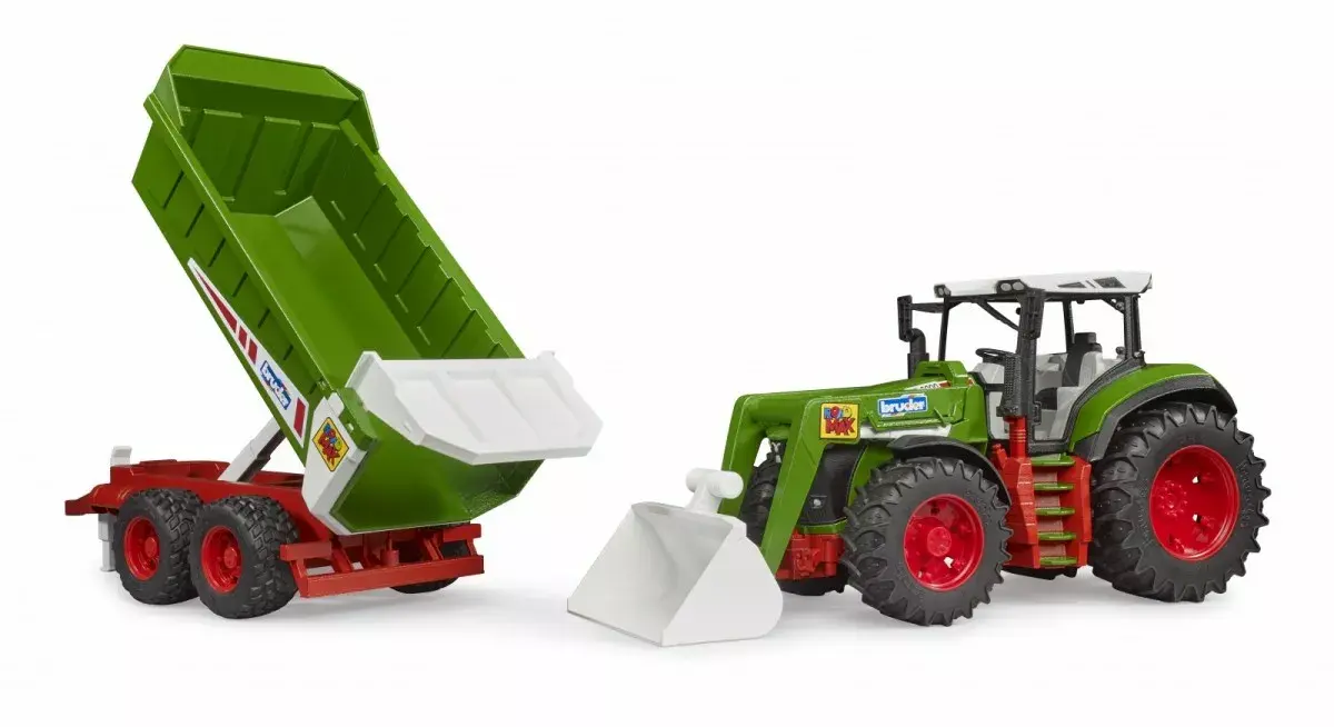 Front loader tipping trailer BRUDER BR-03452 Photo 5