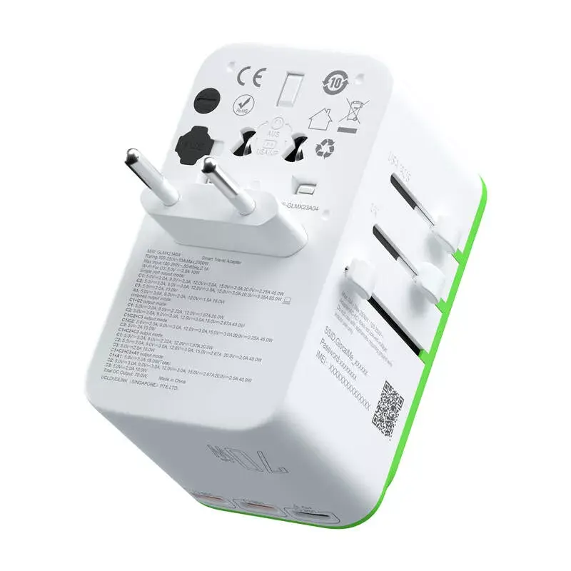 GlocalMe Roamplug barošanas adapters Roamplug white Photo 2