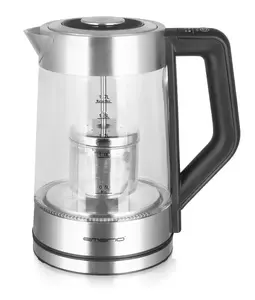 Emerio WK-122730 Electric Kettle 1.7 L 2200 W Glass and Stainless Steel