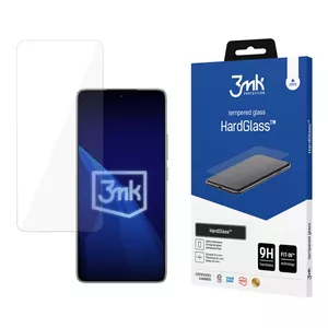 Защитное стекло 3MK HardGlass для Xiaomi 14T 14T Pro Ударопрочное Устойчивое к царапинам