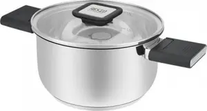 Kitchenware Resto Anser 1.6 L Round Black Stainless Steel