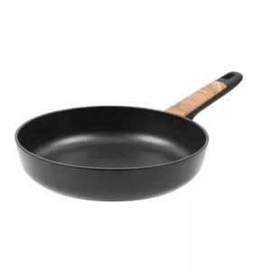 Vispārējā panna Resto Kitchenware Mon apaļa 26 cm melna koka