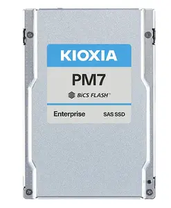 Kioxia PM7-R 30 TB 2.5" SAS BiCS FLASH TLC Server SSD with Hardware Encryption