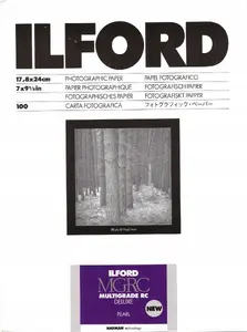Fotopapīrs Ilford MG RC DL 44M 18x24 spīdīgs, sveķu pārklājums, ruļļa garums 44 m fotodrukai