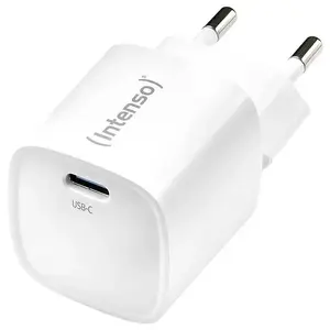 Iekštelpu lādētājs Intenso W30C² GaN Universāls Ātrā uzlāde 20V 1x USB-C Balts