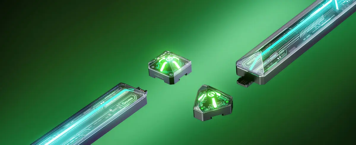 Viedais sienas gaismeklis Govee Gaming Wall Lights (4+1) Photo 6