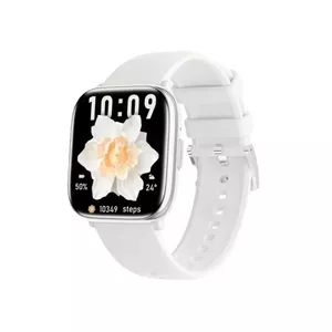 Smartwatch CARNEO Proxima HR+ Silver Sport Band White