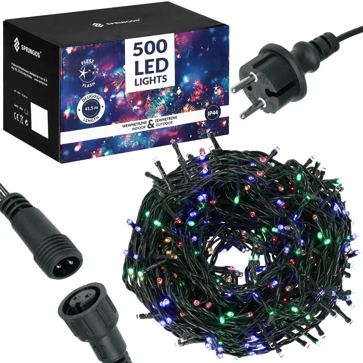 Гирлянда Springos CL0539 — 500 LED, 41,5 м Photo 3