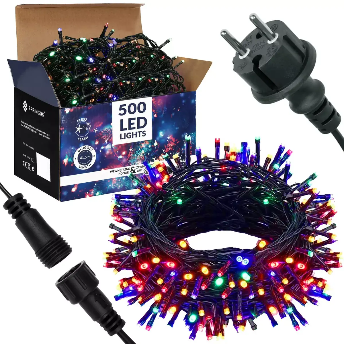 Гирлянда Springos CL0539 — 500 LED, 41,5 м Photo 4
