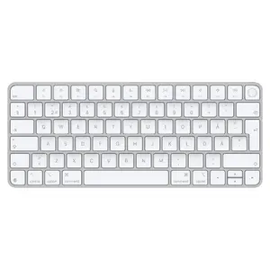 Apple Magic Keyboard with Touch ID for Mac with Apple silicon, USB-C, Swedish QWERTY layout, Silver and White