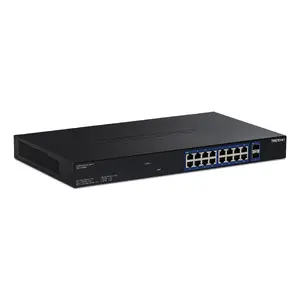 Управляемый Multi-Gig коммутатор TRENDnet TEG-3182WS — 18 портов 1U, 16x 2.5G RJ-45, поддержка 10G, чёрный
