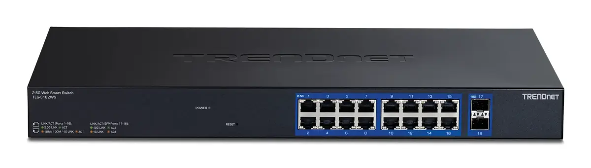 TRENDnet TEG-3182WS Управляемый 18-портовый Multi-Gig Photo 2