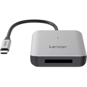 Lexar LRW510U-BNHNG karšu lasītājs USB 3.2 Gen 2 (3.1 Gen 2) Type-C Pelēks