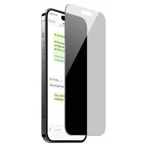 Защитное стекло PURO с функцией конфиденциальности для Apple iPhone 15 Plus и iPhone 16 Plus, 6,7" полупрозрачное, 1 шт.