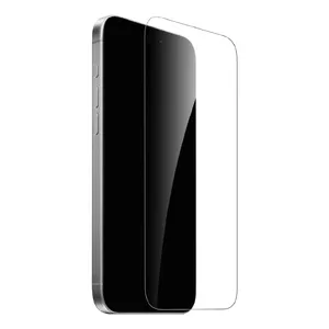 PURO Clear Tempered Glass Screen Protector for Apple iPhone 16 Plus / iPhone 15 Plus 6.7" (1 pc)