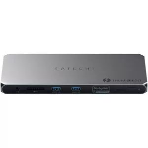 Док-станция Satechi Thunderbolt 4 ST-DT4MDM-EU — док для Thunderbolt 4, 2× HDMI 2.0, 2× USB-A 3.2