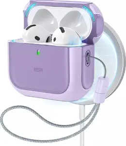 ESR Orbit HaloLock MagSafe Case for Apple AirPods 4 Purple