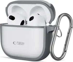 Protective case Tech-Protect MagMat for Apple AirPods 4, matte grey