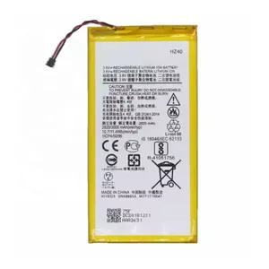 Motorola Li-polimēra akumulators HZ40 priekš XT1710-09 Motorola Moto Z2 Play Dual (SNN5983A)