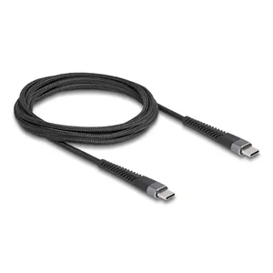 Кабель DeLOCK USB 2.0 2м USB C Черный 81125