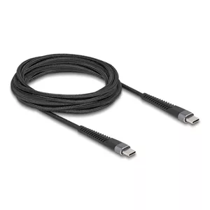 USB кабель DeLOCK 81126 USB 2.0 3м USB C черный