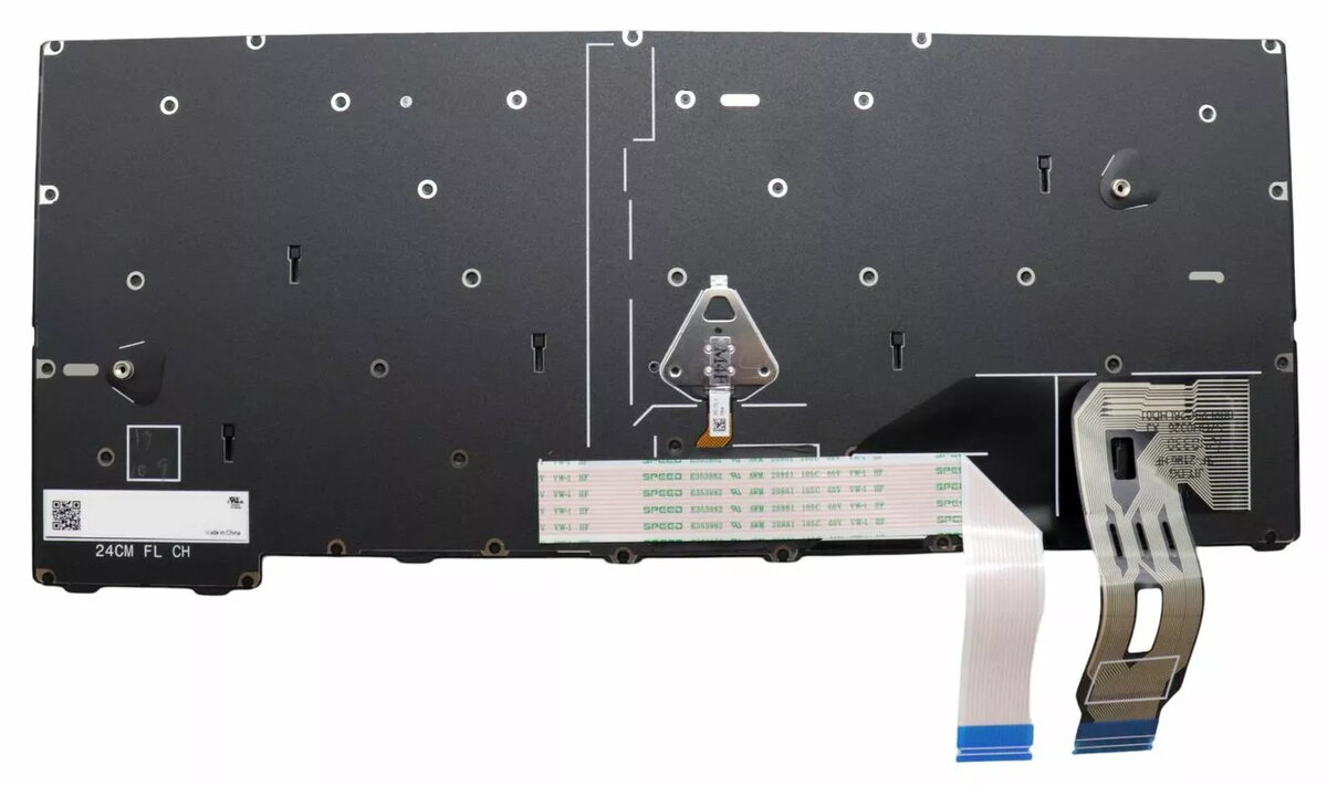 Klēpjdatora tastatūra Lenovo 5N21M38301 — aizmugurējā