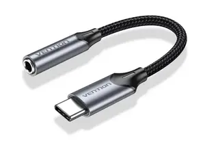 Аудиокабель-адаптер Vention BGMHF USB Type-C на 3.5 мм, 1 м