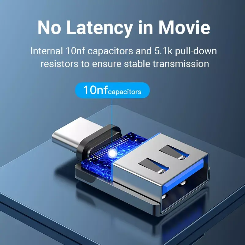 Vention USB‑C uz USB 3.0 OTG adapteris CDQH0 Photo 11