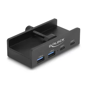 DeLOCK 64262 USB 2.0 Type-A хаб 5000 Mbit/s черный
