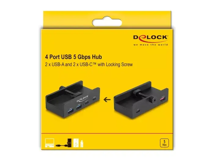 DeLOCK 64262 USB 2.0 Type-A хаб Photo 5