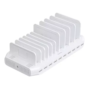Станция зарядная Unitek Y-2190D01-EU 10x USB 2.4A 60W белая