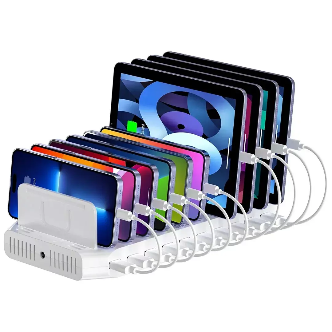 Unitek Y-2190D01-EU зарядная станция 10x USB 60W Photo 2