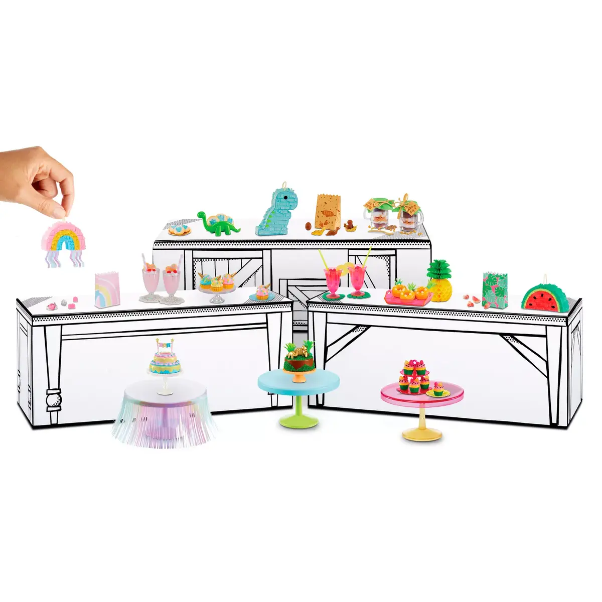 Миниатюрный игровой набор Make It Mini Birthday Photo 2
