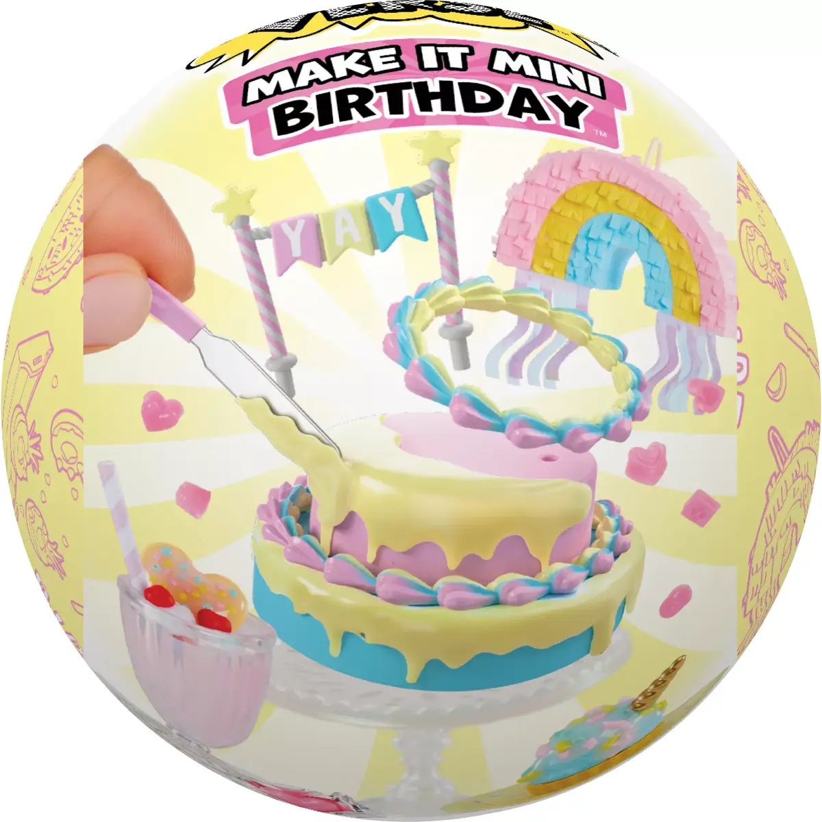 Миниатюрный игровой набор Make It Mini Birthday Photo 8