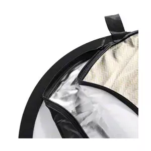 Walimex photo studio reflector 17681 Round Black Gold Silver Transparent White Diameter 56 cm