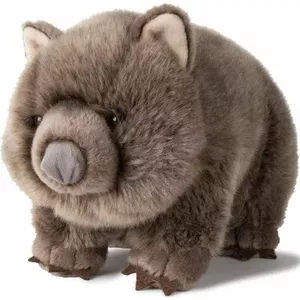 Plush Wombat Toy Molli Toys WWF 28 cm soft marsupial stuffed animal