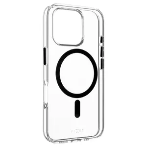 Back cover FIXED for Apple iPhone 16 Pro — MagPurity transparent black TPU, MagSafe compatible