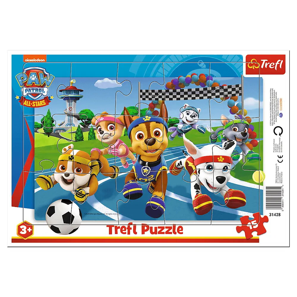Trefl 31428 15 gabaliņu puzle ar