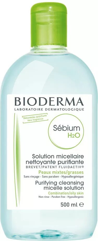 Mizelārais ūdens Bioderma Sébium H2O 500