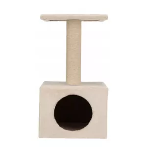 Cat scratching post Trixie Junior Zamora — freestanding, beige, 310×310×600 mm