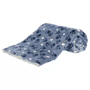 Dog blanket Trixie Tammy Blanket plush 1000×700 mm blue/white