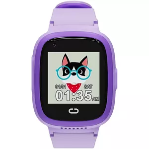 Детские часы CANYON Sunny KW-48 Video 4G GPS Игры&Музыка Фиолетовые