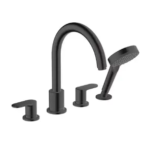 Смеситель для ванны hansgrohe Vernis Blend 71456670 — однорычажный, настольный, хром