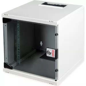 Wall mounted rack ROLINE 10-inch 6U grey IP20 20kg