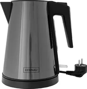 Electric kettle KERNAU KSK 101 — model KSK 101, color steel gray
